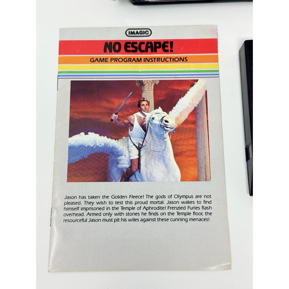 No Escape Atari 2600 1982 Complete CIB Tested - Picture 5 of 8